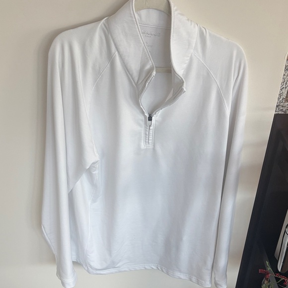 Bonobos Cream Quarter-Zip Pullover - Picture 4 of 4